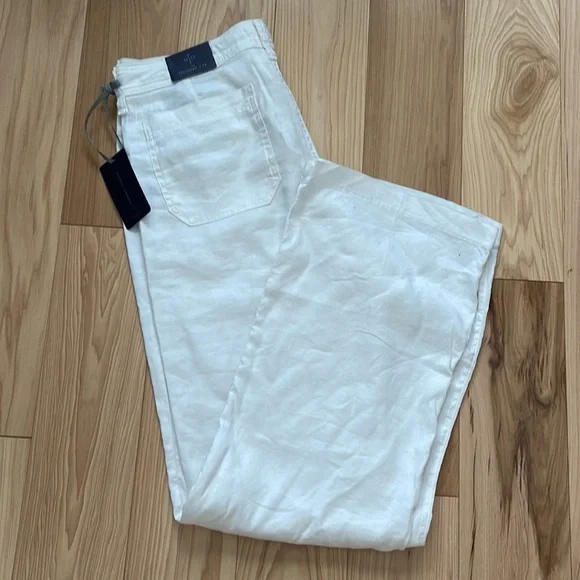 NWT NYDJ LINEN TROUSER Size 12 - Picture 4 of 7